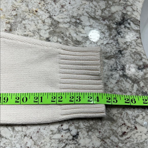 Ralph Lauren Cream Knit Sweater - Picture 11 of 11